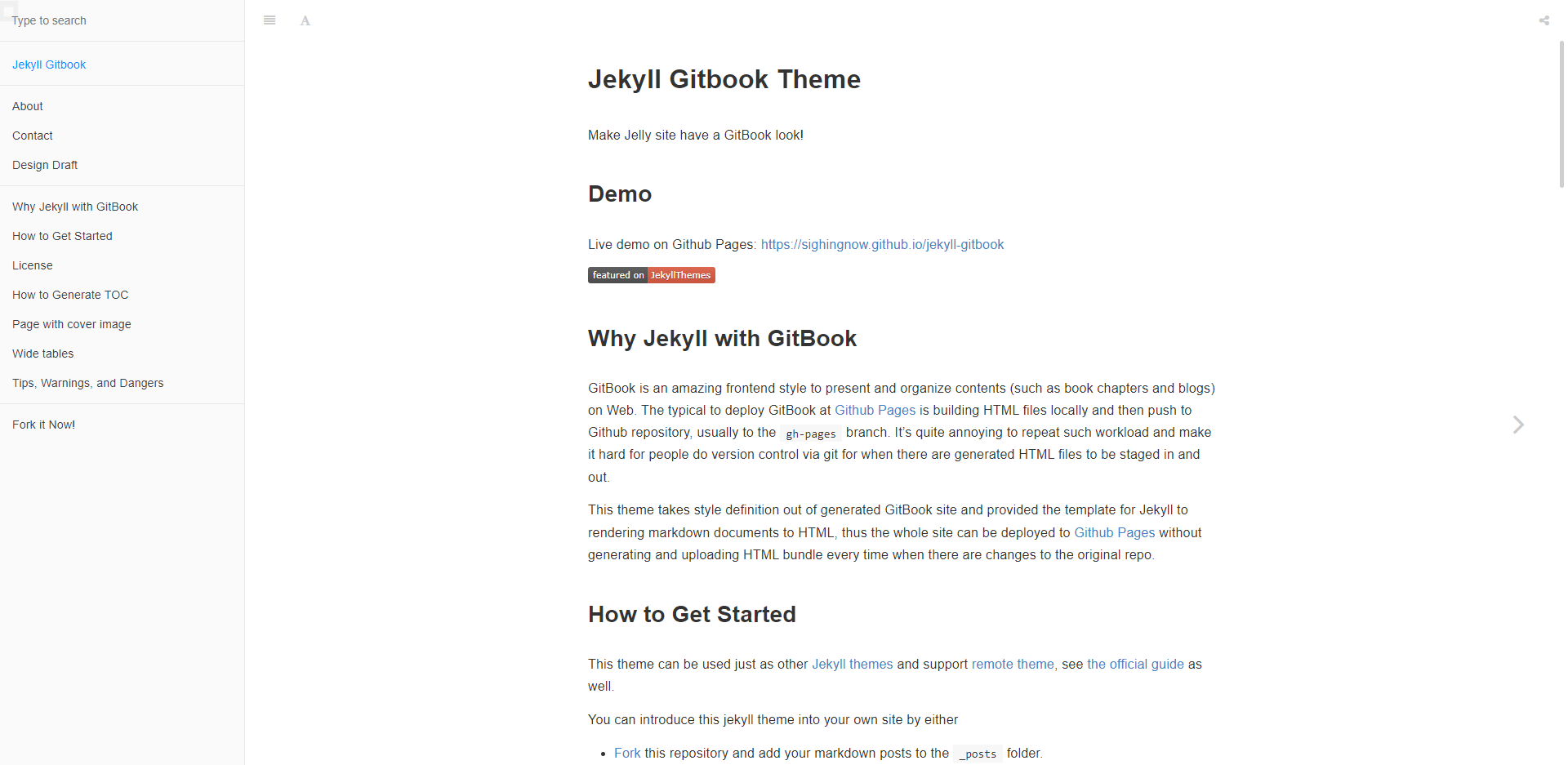 GitbookDemo